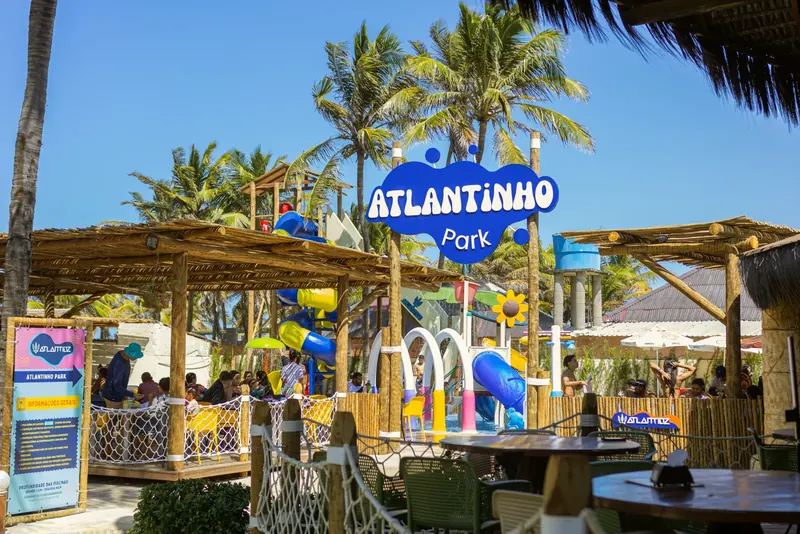 Atlantinho Park, a área das crianças da Atlantidz